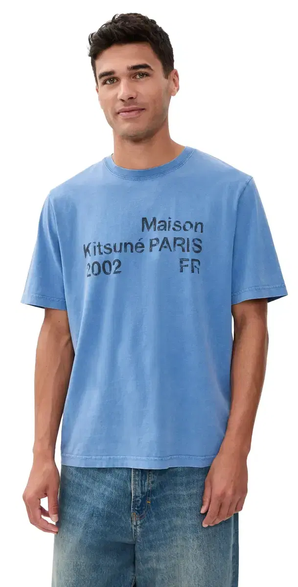 2002 Faded Comfort Tee Lapis Blue Faded