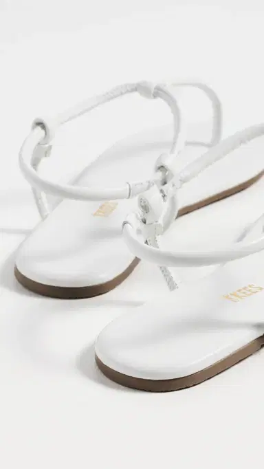 TKEES Tubular Mariana Sandals White | Thumbnail 6