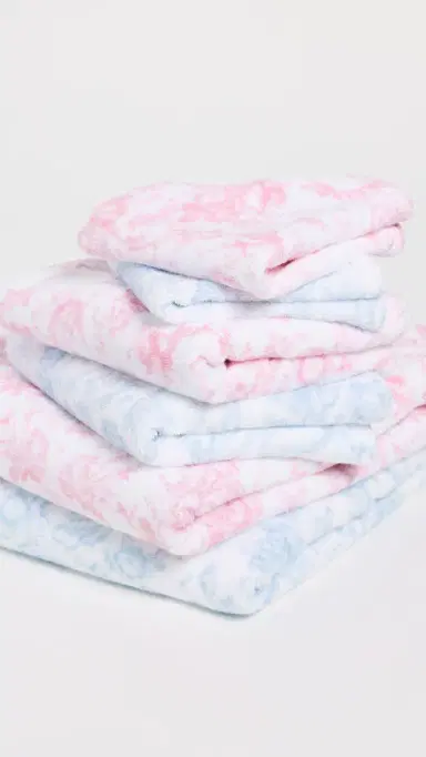 LoveShackFancy Wash Cloth Nantucket Blue One Size | Thumbnail 4