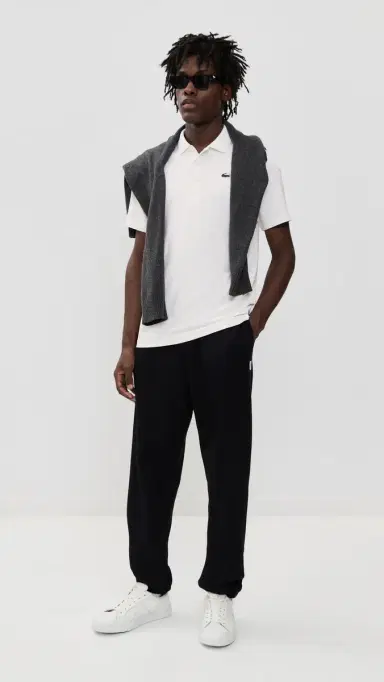 Lacoste Regular Fit UV Protect Golf Polo Shirt White | Thumbnail 5 Lacoste Regular Fit UV Protect Golf Polo Shirt White | Thumbnail 5