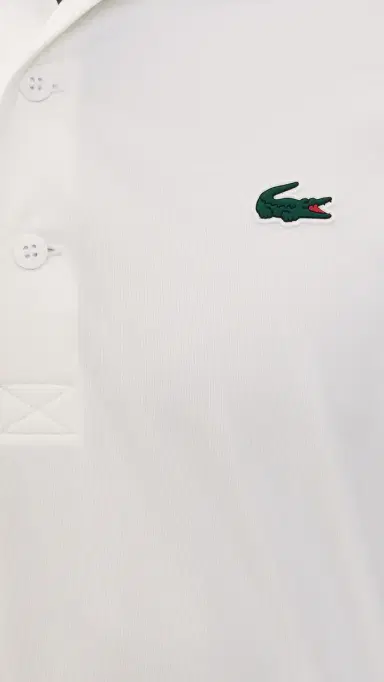 Lacoste Regular Fit UV Protect Golf Polo Shirt White | Thumbnail 6 Lacoste Regular Fit UV Protect Golf Polo Shirt White | Thumbnail 6