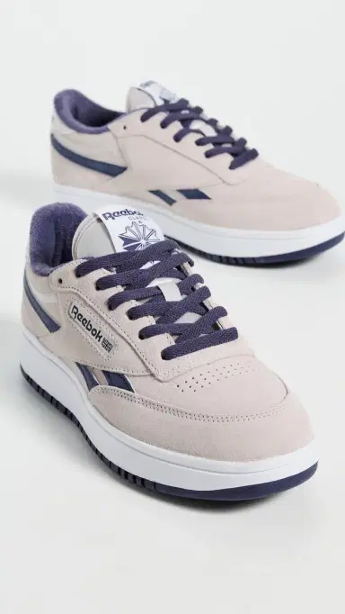 Reebok Club C Double Revenge Sneakers Luxegrey/Movementpurple/Ftwrwh | Thumbnail 5 Reebok Club C Double Revenge Sneakers Luxegrey/Movementpurple/Ftwrwh | Thumbnail 5