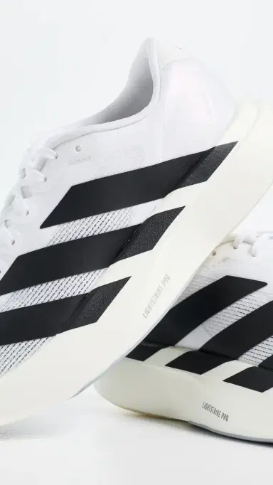 adidas Adizero EVO SL Sneakers White/Core Black/White | Thumbnail 6 adidas Adizero EVO SL Sneakers White/Core Black/White | Thumbnail 6