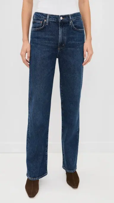 AGOLDE Harper Jeans Mid Rise Relaxed Straight Jeans | Thumbnail 2 AGOLDE Harper Jeans Mid Rise Relaxed Straight Jeans | Thumbnail 2