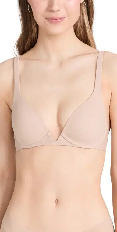 Natori Verge Convertible Plunge Contour Underwire Bra Café 32C | Thumbnail 1 Natori Verge Convertible Plunge Contour Underwire Bra Café 32C | Thumbnail 1