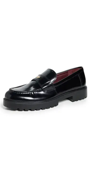 Tory Burch Classic Lug Loafers Perfect Black 6 | Thumbnail 1