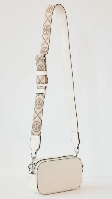 Tory Burch Mini Miller Crossbody Bag New Ivory One Size | Thumbnail 4