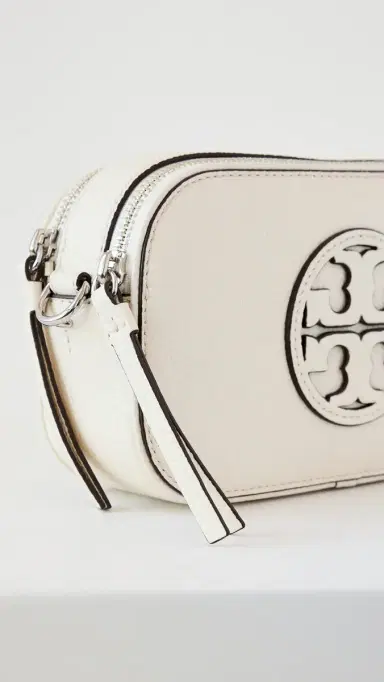 Tory Burch Mini Miller Crossbody Bag New Ivory One Size | Thumbnail 5