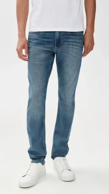 PAIGE Lennox Transcend Vintage Slim Jeans - 32 Cartwright 36 | Thumbnail 2