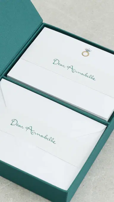 Dear Annabelle Marry Me Notecards | Thumbnail 3