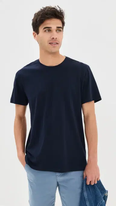 PAIGE Sorden Crew Neck Tee Deep Anchor | Thumbnail 2 PAIGE Sorden Crew Neck Tee Deep Anchor | Thumbnail 2