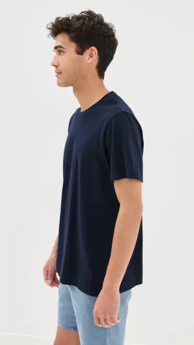 PAIGE Sorden Crew Neck Tee Deep Anchor | Thumbnail 4 PAIGE Sorden Crew Neck Tee Deep Anchor | Thumbnail 4