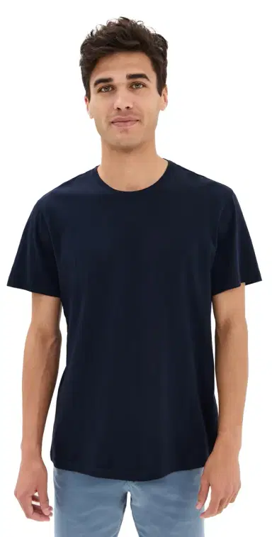 PAIGE Sorden Crew Neck Tee Deep Anchor | Thumbnail 1 PAIGE Sorden Crew Neck Tee Deep Anchor | Thumbnail 1