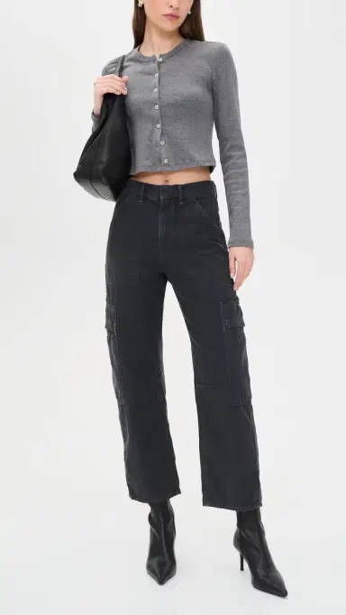 Citizens of Humanity Marcelle Cargo Pants Washed Black 32 | Thumbnail 5 Citizens of Humanity Marcelle Cargo Pants Washed Black 32 | Thumbnail 5