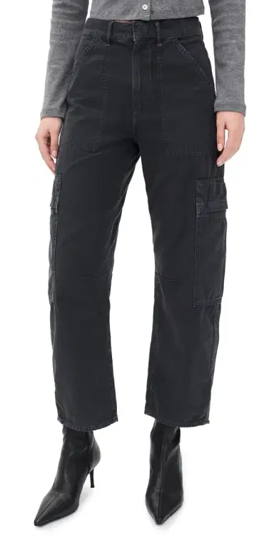 Citizens of Humanity Marcelle Cargo Pants Washed Black 32 | Thumbnail 1 Citizens of Humanity Marcelle Cargo Pants Washed Black 32 | Thumbnail 1