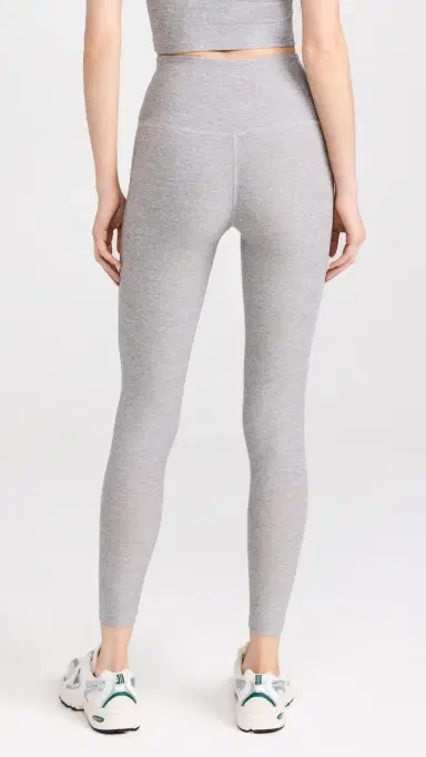 Beyond Yoga Spacedye Caught In The Midi High Waist 7/8 Leggings Silver ist | Thumbnail 3
