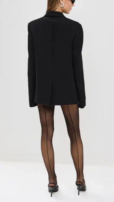 Commando The Essential Backseam Tights Black M | Thumbnail 3