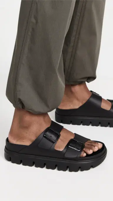 Birkenstock Arizona Chunky Sandals Black | Thumbnail 3
