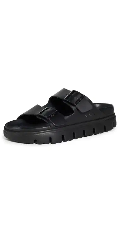 Birkenstock Arizona Chunky Sandals Black | Thumbnail 1
