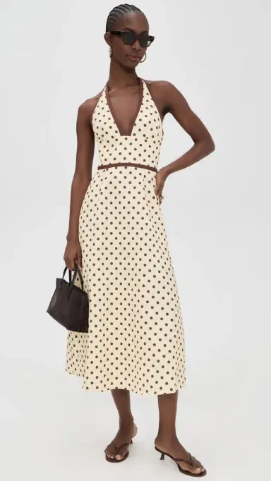 Posse Bowie Dress Vanilla/Choc M | Thumbnail 5