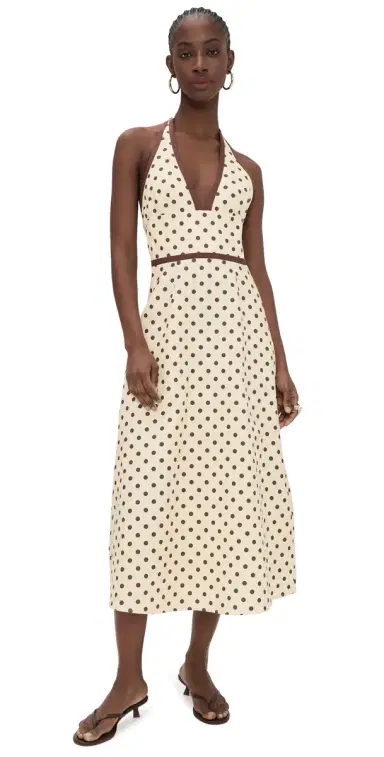 Posse Bowie Dress Vanilla/Choc M | Thumbnail 1