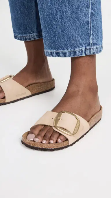 Birkenstock Madrid Big Buckle Sandals Sandcastle 37 | Thumbnail 3