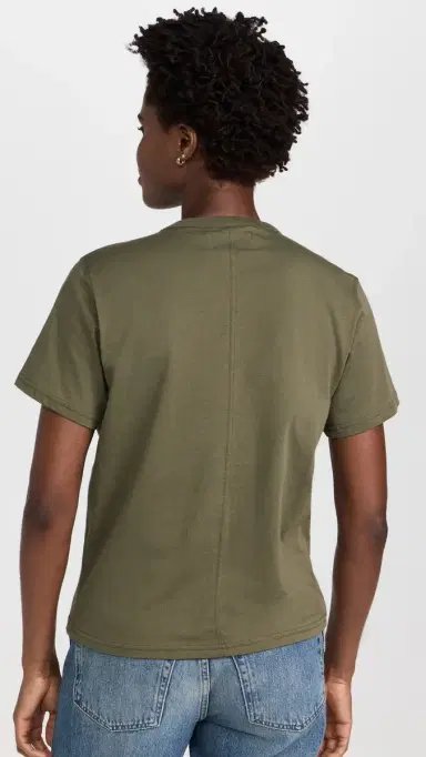 Sold Out NYC The Iconically Soft Perfect Tee in Olive Olive | Thumbnail 3 Sold Out NYC The Iconically Soft Perfect Tee in Olive Olive | Thumbnail 3