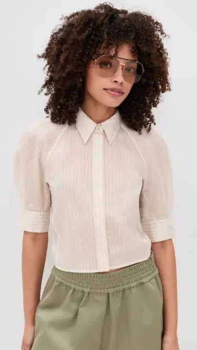 Helmut Lang Articulated Shirt /Beige | Thumbnail 2 Helmut Lang Articulated Shirt /Beige | Thumbnail 2