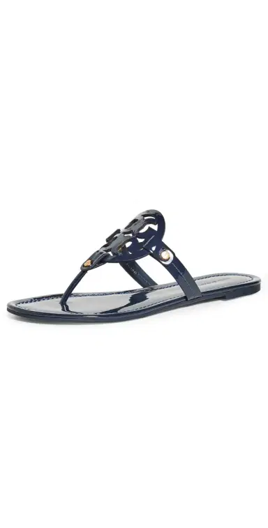 Tory Burch Miller Sandals Perfect Navy 8 | Thumbnail 1