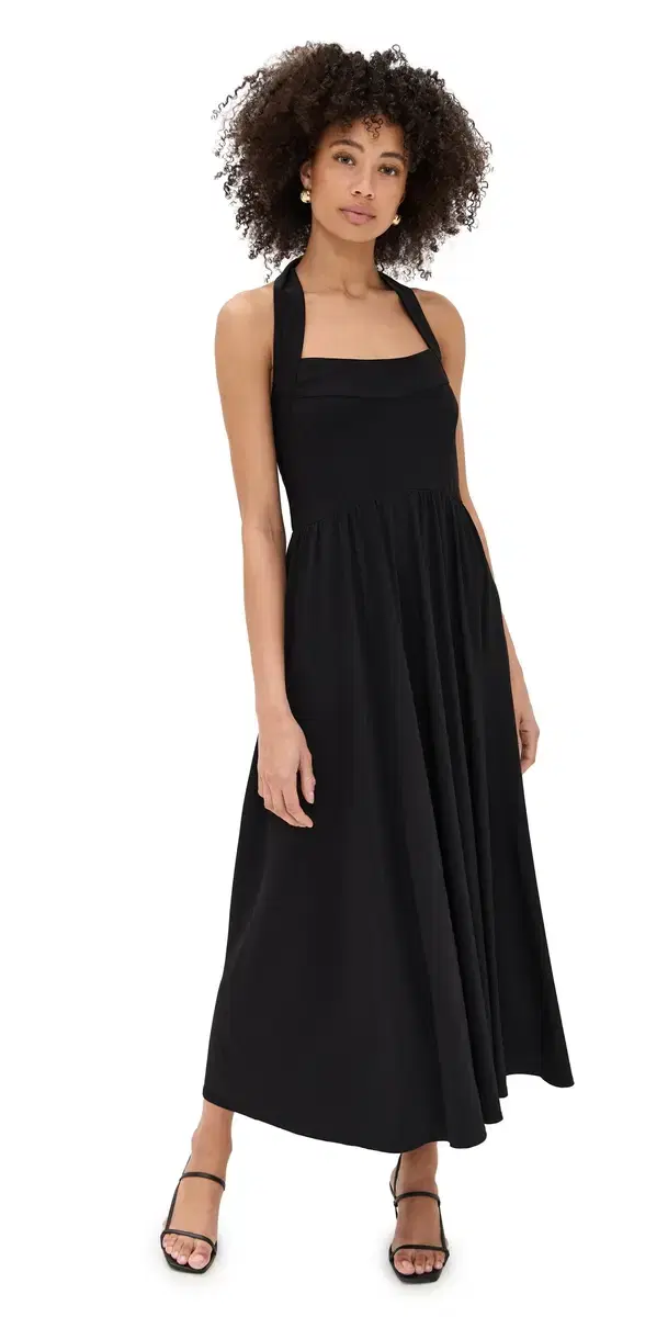 Hill House Home Fleur Dress Black Jersey