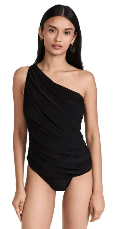 Norma Kamali Diana Mio One Piece Black | Thumbnail 1