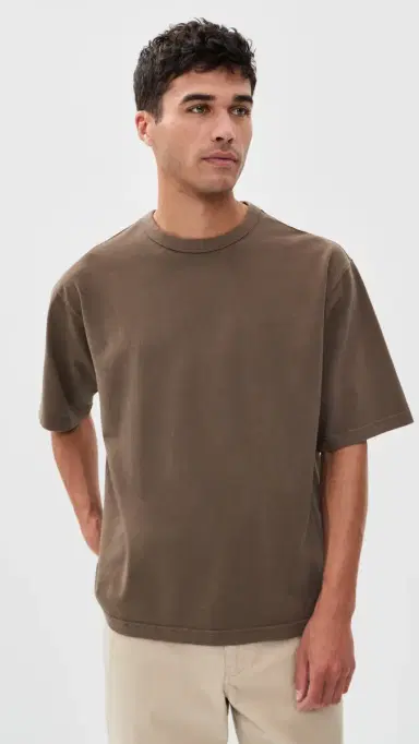 Levi's Heavyweight Loose Tee Maitake Brown | Thumbnail 2
