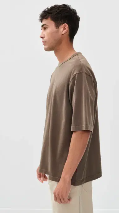 Levi's Heavyweight Loose Tee Maitake Brown | Thumbnail 4