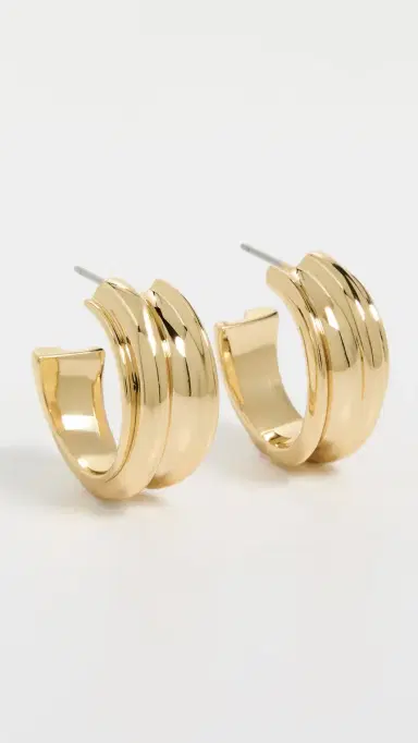 Jenny Bird Lennon Hoops High Polish | Thumbnail 2 Jenny Bird Lennon Hoops High Polish | Thumbnail 2