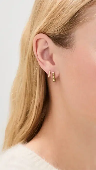 Gorjana Harper Charm Huggie | Thumbnail 3