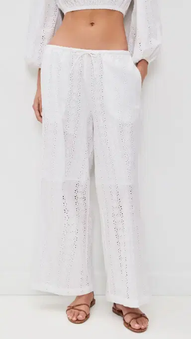 Playa Lucila Wide Leg Pants White | Thumbnail 2