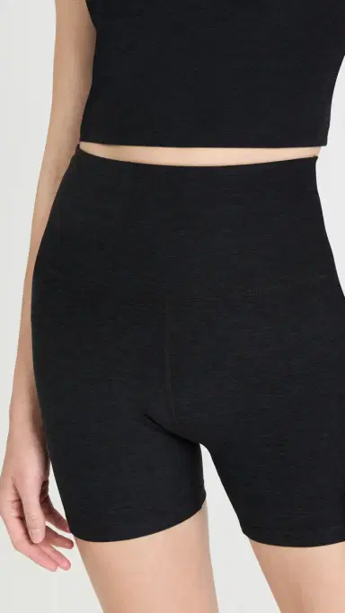 Beyond Yoga pacedye Keep Pace Biker Shorts Darkest Night | Thumbnail 2