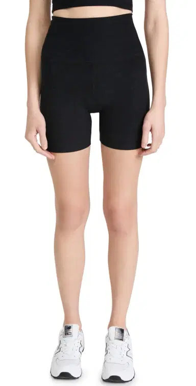 Beyond Yoga pacedye Keep Pace Biker Shorts Darkest Night | Thumbnail 1
