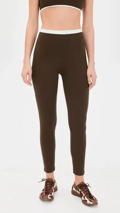 Port de Bras Paola 7/8 Leggings Dark Chocolate S | Thumbnail 2