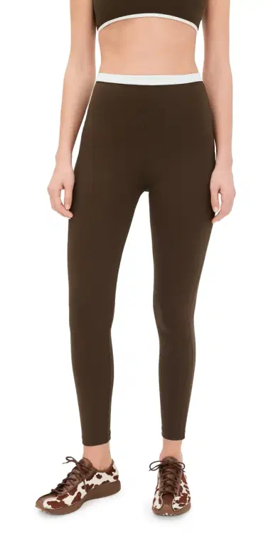 Port de Bras Paola 7/8 Leggings Dark Chocolate S | Thumbnail 1