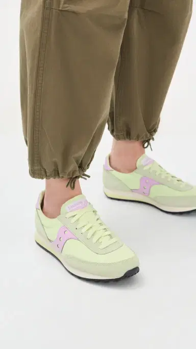 SAUCONY Trainer 80 Sneakers Melon/Pink 8 | Thumbnail 3