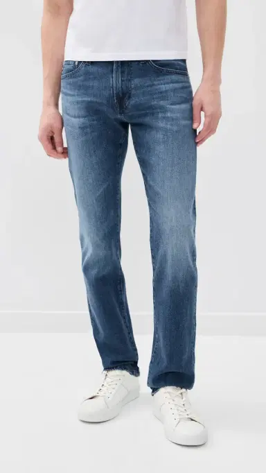 AG Protégé Classic Straight Denim Jeans Palms | Thumbnail 2