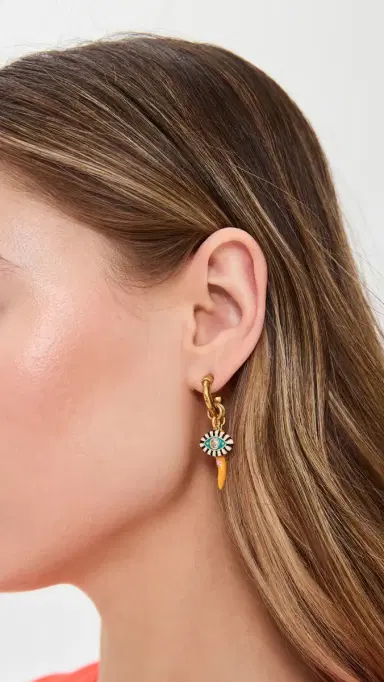 Elizabeth Cole Staryu Earrings | Thumbnail 3
