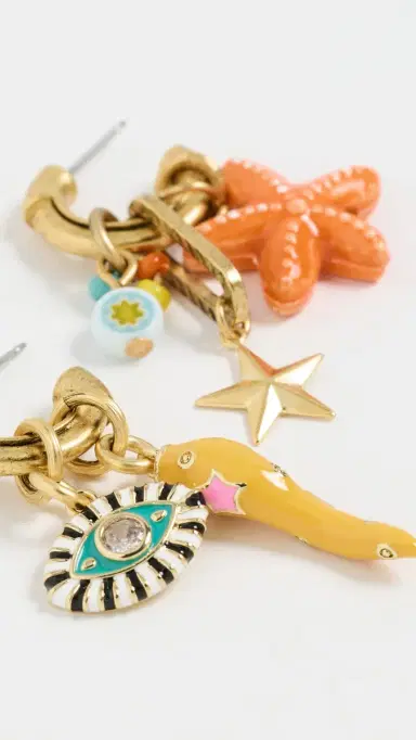 Elizabeth Cole Staryu Earrings | Thumbnail 5
