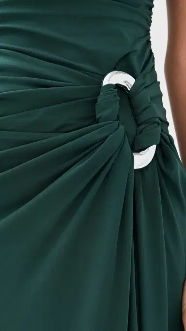 SIMKHAI Emma Bustier Gown Emerald | Thumbnail 6 SIMKHAI Emma Bustier Gown Emerald | Thumbnail 6