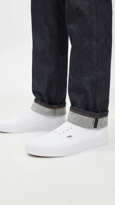 Vans Authentic Unisex Sneakers True White M 15 | Thumbnail 4