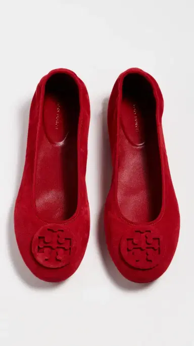 Tory Burch Reva Travel Ballet Flats Toucan Red 6 | Thumbnail 5