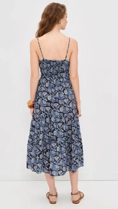 Ulla Johnson Aydin Cami Midi Dress Zinnia | Thumbnail 3 Ulla Johnson Aydin Cami Midi Dress Zinnia | Thumbnail 3