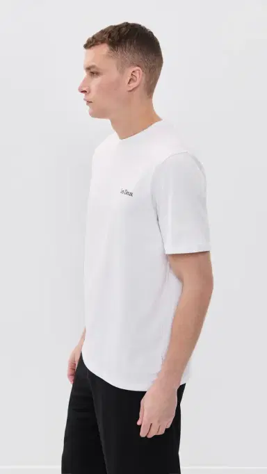 Les Deux Brady Flower Market T Shirt White | Thumbnail 4 Les Deux Brady Flower Market T Shirt White | Thumbnail 4