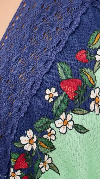 FARM Rio Fruit Beauty Faded Green Maxi Dress Fruit Beauty Faded Green | Thumbnail 6 FARM Rio Fruit Beauty Faded Green Maxi Dress Fruit Beauty Faded Green | Thumbnail 6